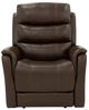 BarcaLounger® Mooresville Sorrento Coffee Leather Power Recliner-1