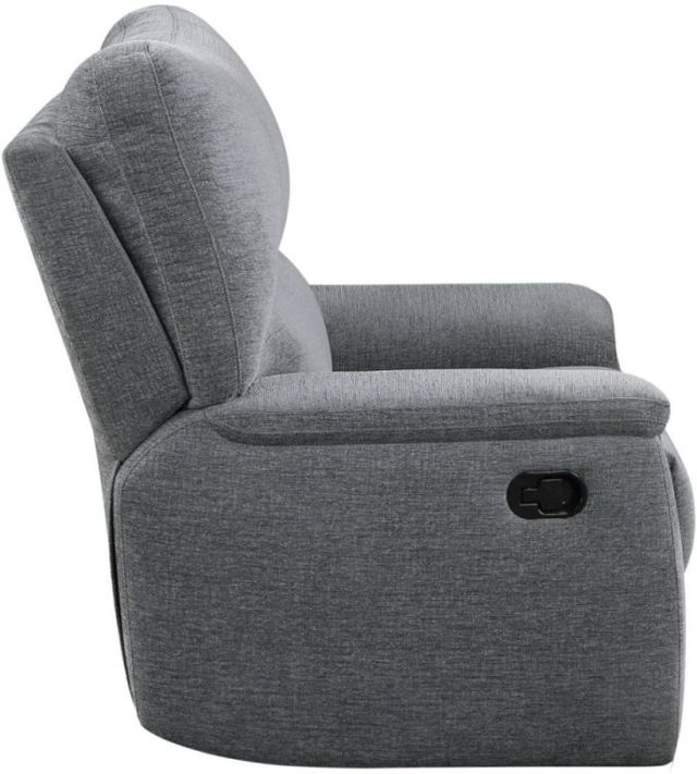 Homelegance® Dickinson Charcoal Reclining Chair-2