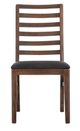 International Furniture Direct Walnut 2-Piece Brown Side Chair Set-1