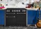 AGA™ Mercury 48" Ash Black Pro Style Induction Range-4