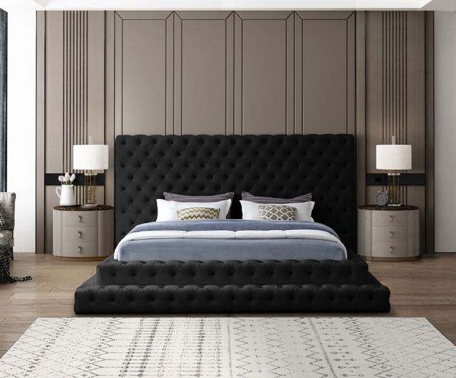 Meridian Furniture Revel Black Queen Bed-2