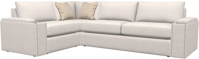 La-Z-Boy® Tahoe 5-Piece Ecru L-Shape Sectional-0