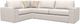 La-Z-Boy® Tahoe 5-Piece Ecru L-Shape Sectional-0