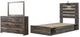 Signature Design by Ashley® Drystan 3-Piece Brown Rustic Twin Youth Storage Bed Set-0