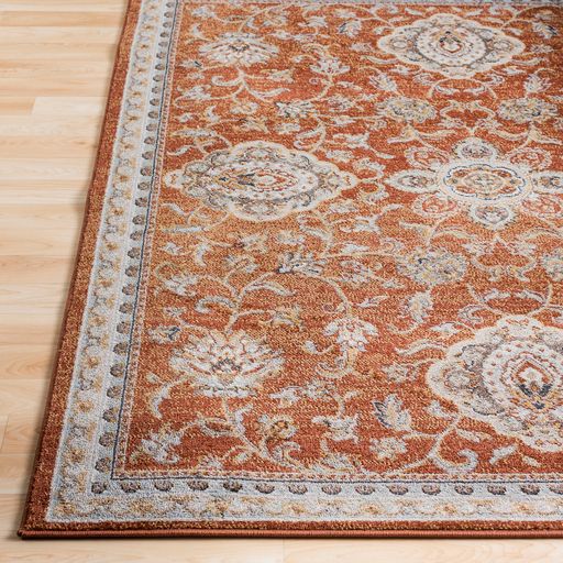 Surya Oushak Burnt Orange 5'x7' Area Rug-4