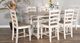 Sunny Designs™ Westwood Village Taupe Gray Counter Table with Antique White Frame-1
