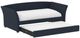 Emerald Home Vienna Dark Blue Twin Trundle Daybed-3