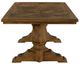 Fairfield® St. Florian Charred Ecru Double Pedestal Dining Table-2