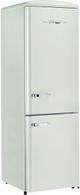 Unique® Appliances Classic Retro 12 Cu. Ft. Summer Mint Green Counter Depth Bottom Freezer Refrigerator-1
