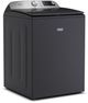 Maytag® 6 Cu. Ft. Midnight Steel Agitator Top Load Washer with Extra Power and Smart Appliance-2