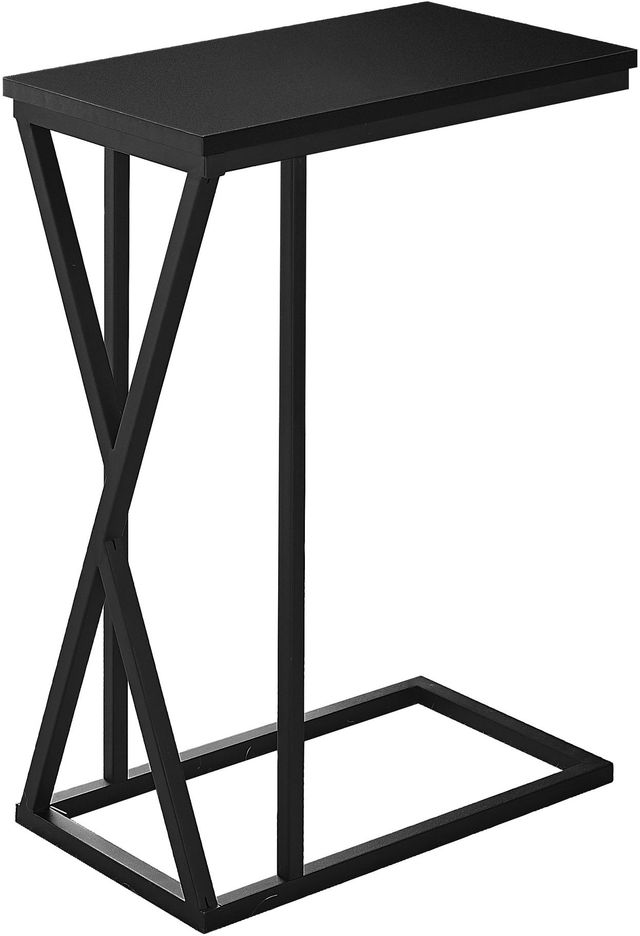 Monarch Specialties Inc. Black 25"H Metal Accent Table-0