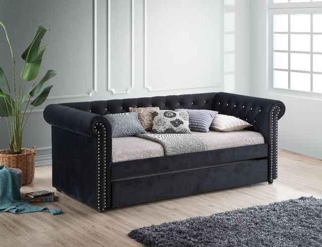 Crown Mark Ellie Black Daybed-1