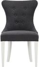 Bernhardt Silhouette Black/Eggshell Dining Side Chair-1