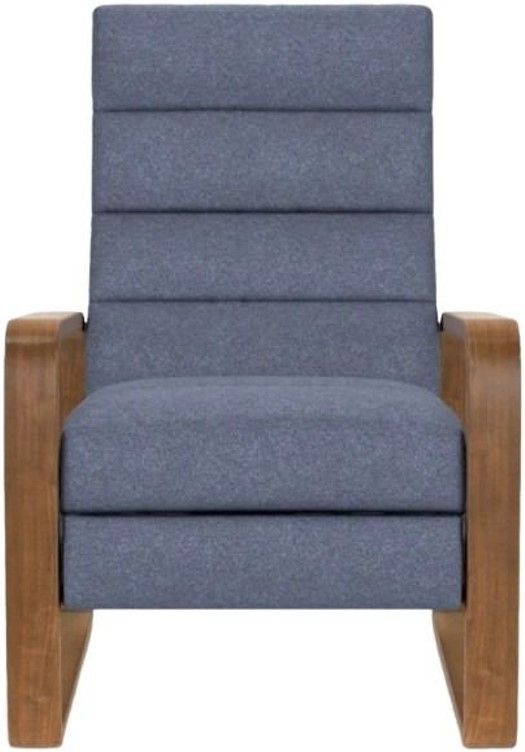 American Leather® Customizable Elton Fabric 42" Manual Recliner-2