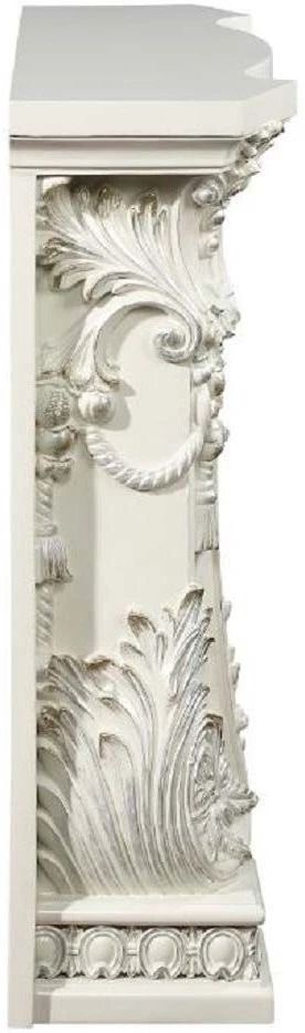 ACME Furniture Adara Antique White Fireplace-4