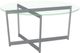 Amisco Customizable Glass Top Coffee Table-0