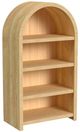Elements International Ridgemont Natural Open Bookcase-0