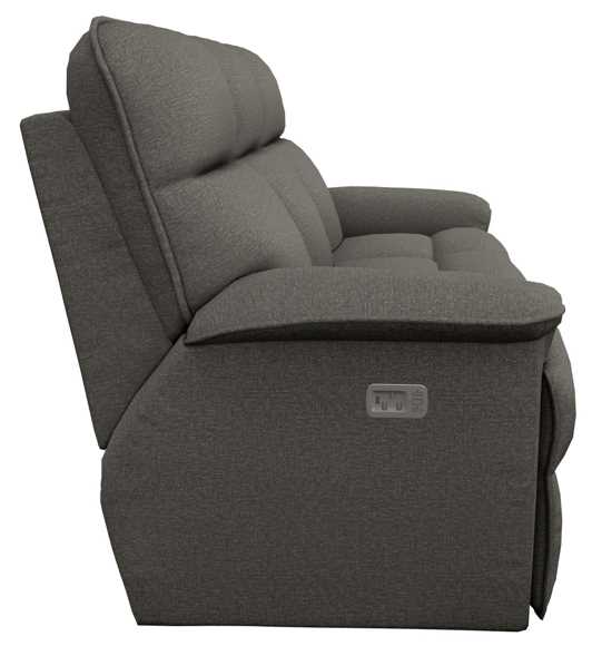 La-Z-Boy® Jay Granite Power Reclining Sofa with Headrest | Ennis