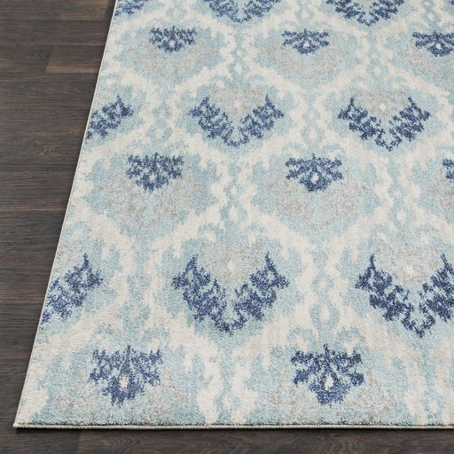 Surya Harput Blue 2'x3' Throw Rug-4