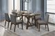 Mazin Furniture Whittaker 7-Piece Dark Brown/Gray Dining Set-4