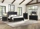 Furniture of America® Neue Mills Farmhouse Black/Rustic Oak 3-Drawer Nightstand-2