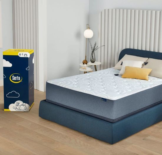 Serta® Perfect Sleeper® Tranquil Wave™ 11" Hybrid Medium Tight Top Queen Mattress in a Box-5