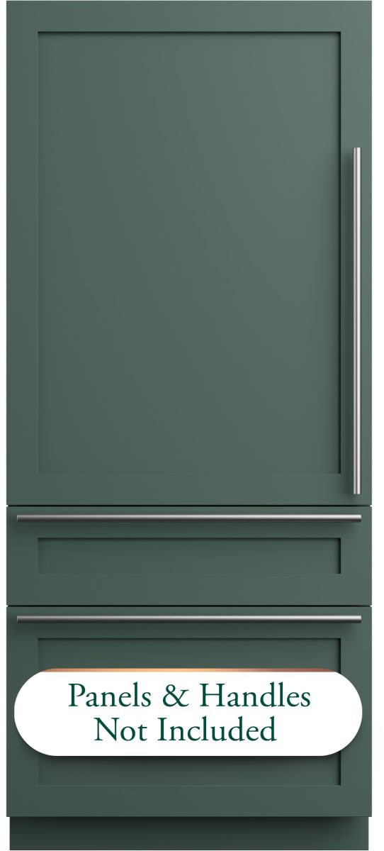 Café™ 36" 20.1 Cu. Ft. Panel Ready Built-In Bottom Freezer Refrigerator with Left Swing Door
