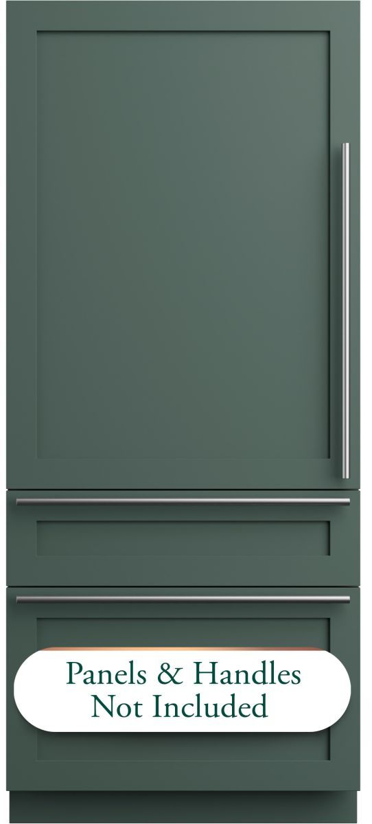 Café™ 36" 20.1 Cu. Ft. Panel Ready Built-In Bottom Freezer Refrigerator with Left Swing Door-2
