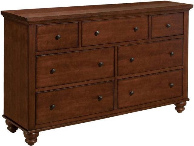 aspenhome® Cambridge Brown Cherry Double Dresser-0