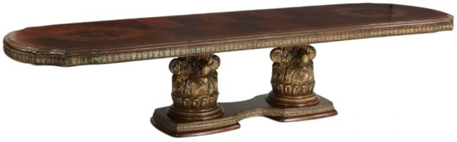 Michael Amini® Villa Valencia Classic Chestnut Rectangular Dining Table-2