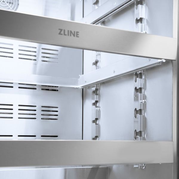 ZLINE Autograph Edition 5.2 Cu. Ft. Stainless Steel Freestanding Beverage Center-6