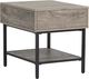 Magnussen Home® Fenwick Whitetail Brown Rectangular End Table with Matte Black Base-4