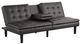 Furniture of America® Eidsberg Gray Futon Sleeper Sofa-0
