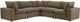 TOV Furniture Cali 5-Piece Chocolate Brown Modular Sectional-0