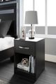 Signature Design by Ashley® Finch Black Nightstand-4