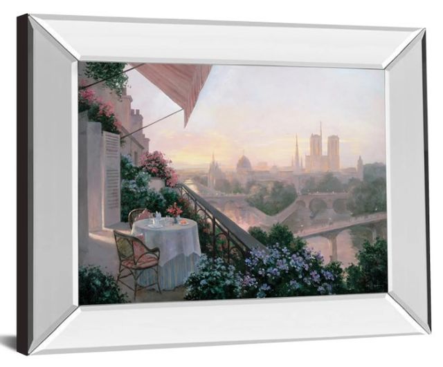 Classy Art Dinner for Two by Christa Kieffer Framed Wall Art-1