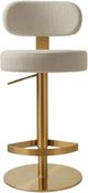 TOV Furniture Primrose Cream Adjustable Bar Stool-4