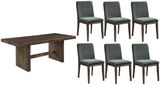 Dark Walnut-Forest Green