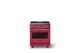 Viking® 5 Series 30" Valentine Pro Style Gas (NG) Range with Polished Chrome Trim-3