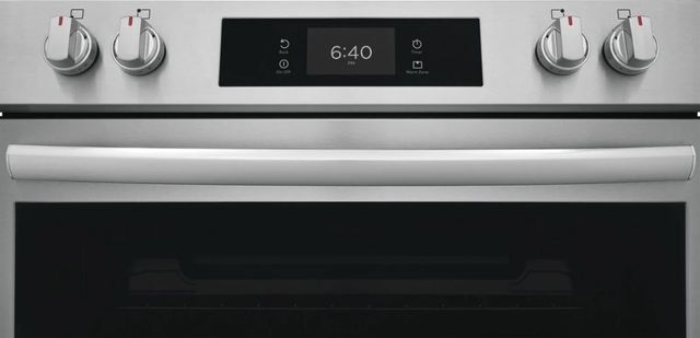Frigidaire Gallery® 30'' Smudge-Proof® Stainless Steel Freestanding Electric Range with Stone-Baked Pizza-3
