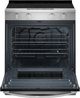 Whirlpool® 30'' Stainless Steel Smart Slide-In Electric Range with Air Cooking Technology and Steam Clean-1