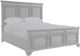 Elements International Calloway Grey King Panel Bed-0