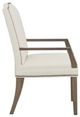 Fairfield® Customizable Entree Dining Empire Short Back Arm Chair-2