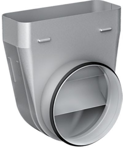 Gaggenau Flat Duct Adapter Round 90°-0