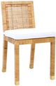 TOV Furniture Amara Cream Rattan Dining Chair-0