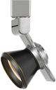 Cal® Lighting & Accessories Black/Brushed Steel Track Light-1