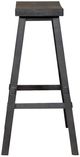Liberty Furniture Creations II Slate 30" Sawhorse Counter Stool-3