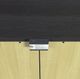 Elements International Tobias Black Nightstand-4