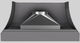 Vent-A-Hood® Designer Series 60" Gunsmoke Wall Mounted Range Hood-4