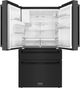 ZLINE 36" 21.6 Cu. Ft. Fingerprint Resistant Black Stainless Steel Counter Depth French Door Refrigerator-2